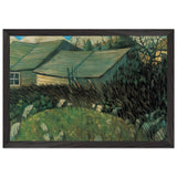 Backyard by Istvan Nagy, framed poster, view 2
