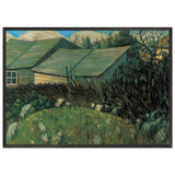 Backyard by Istvan Nagy, framed poster, view 3
