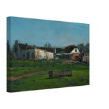 Backyard, Malta Farm, Observatory by Pieter Wenning, canvas, view 2