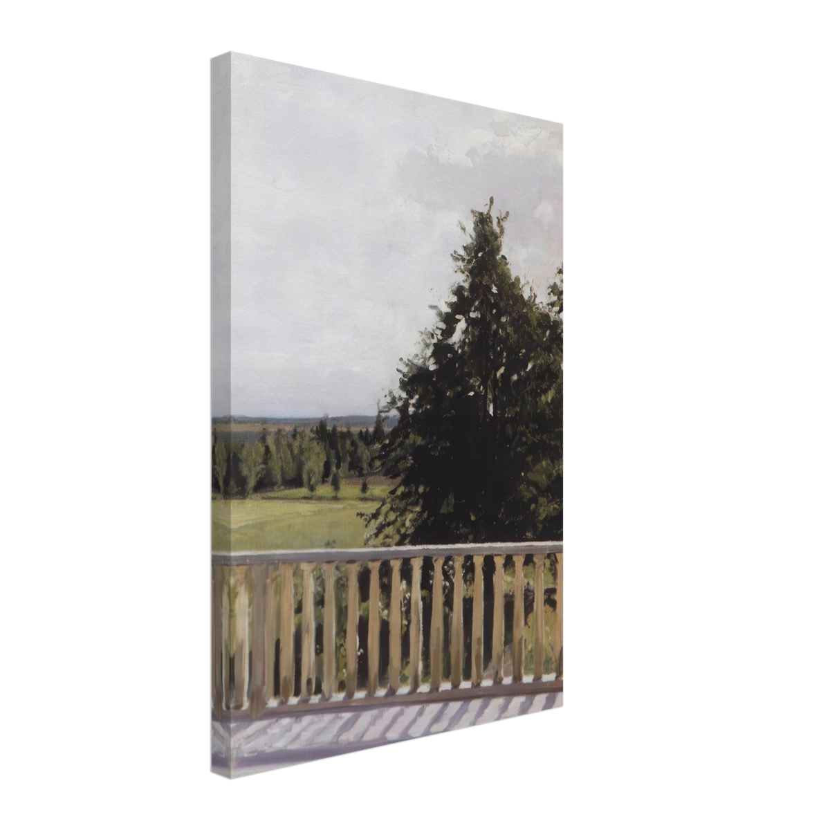 Balcony by Valentin Serov, canvas