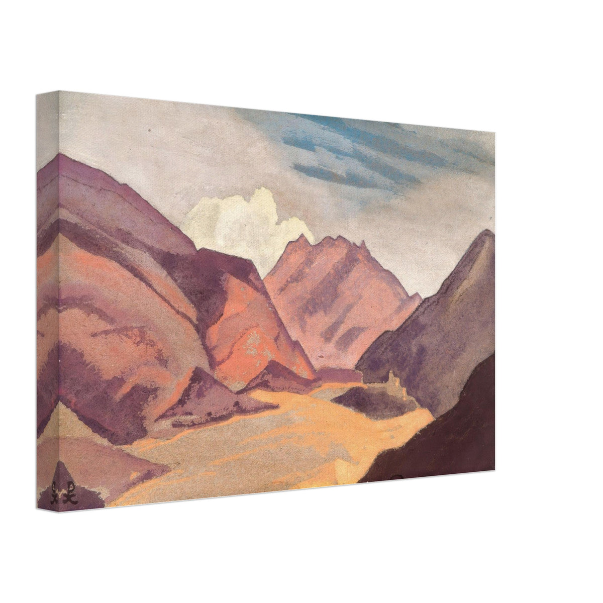 Baltistan, The border with Ladakh by Nicholas Roerich, canvas, view 2