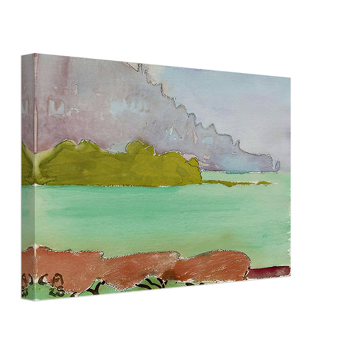 Bank Landscape by Cuno Amiet, canvas, view 2