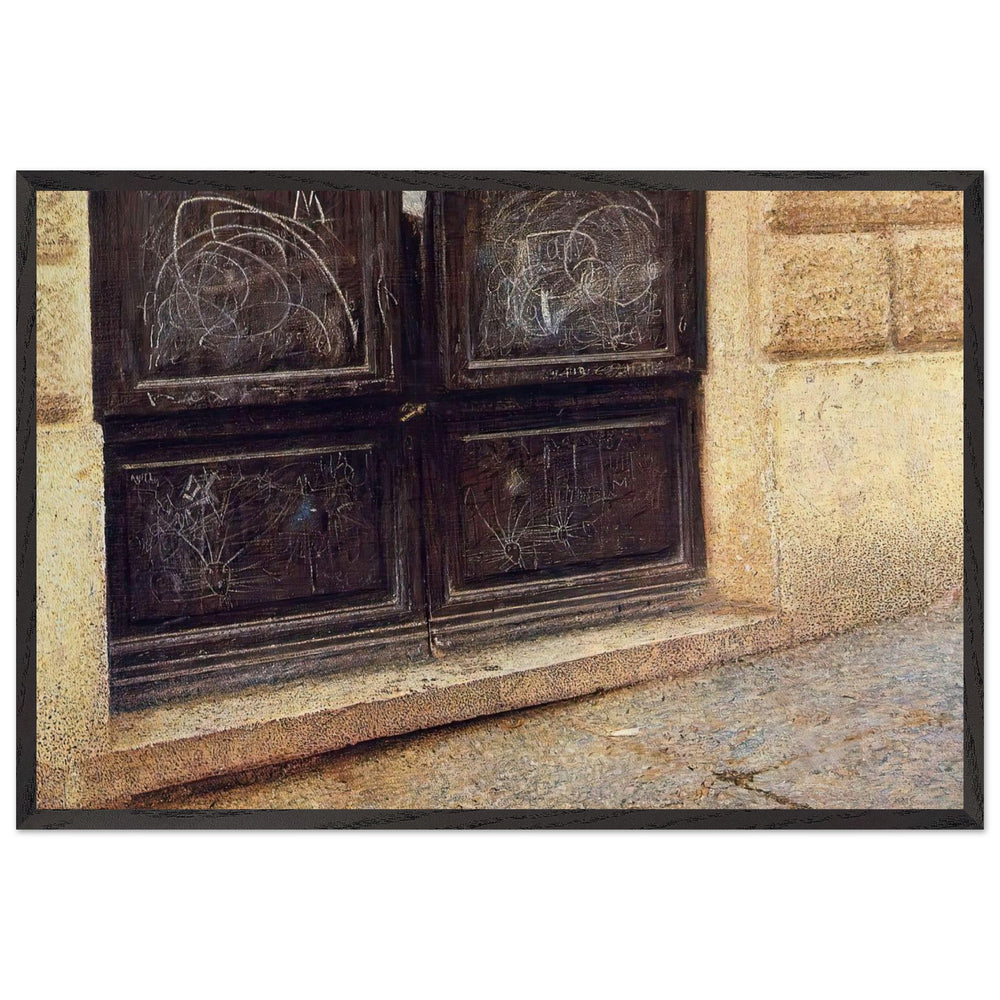 Bankruptcy by Giacomo Balla, framed poster