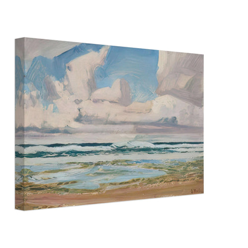 Barbados, B.W.I., Winter by J. E. H. MacDonald, canvas, view 2