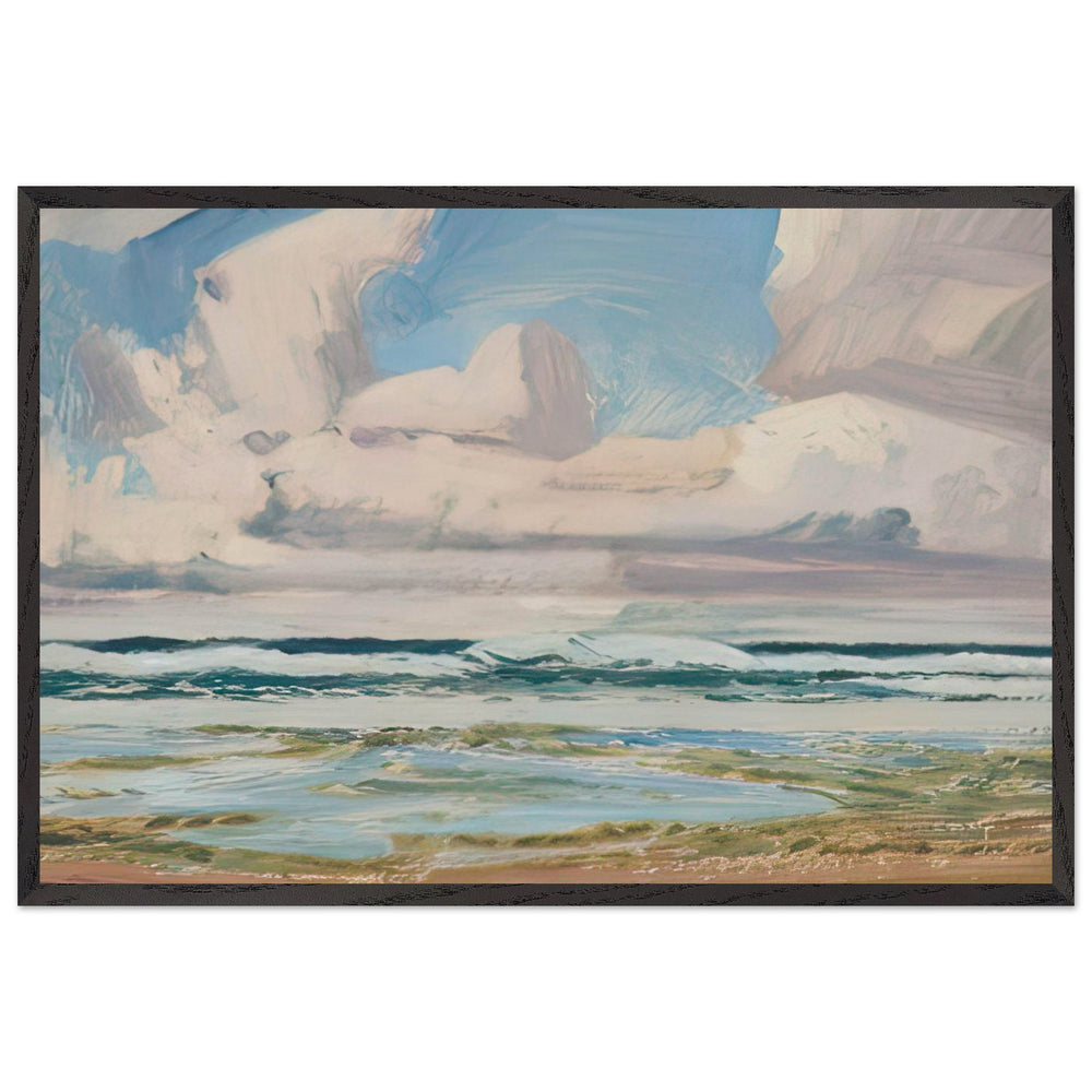 Barbados, B.W.I., Winter by J. E. H. MacDonald, framed poster