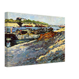 Barges on the Seine by Louis Valtat, canvas, view 2