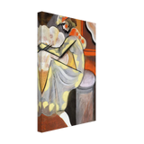 Bárhölgy by Scheiber Hugó, canvas, view 2