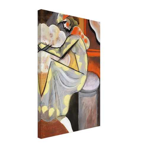Bárhölgy by Scheiber Hugó, canvas
