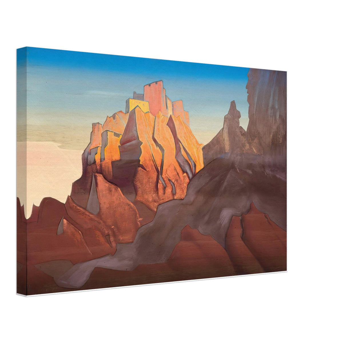 Basgo by Nicholas Roerich, canvas