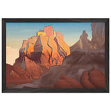 Basgo by Nicholas Roerich, framed poster, view 2