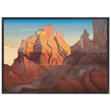 Basgo by Nicholas Roerich, framed poster, view 3