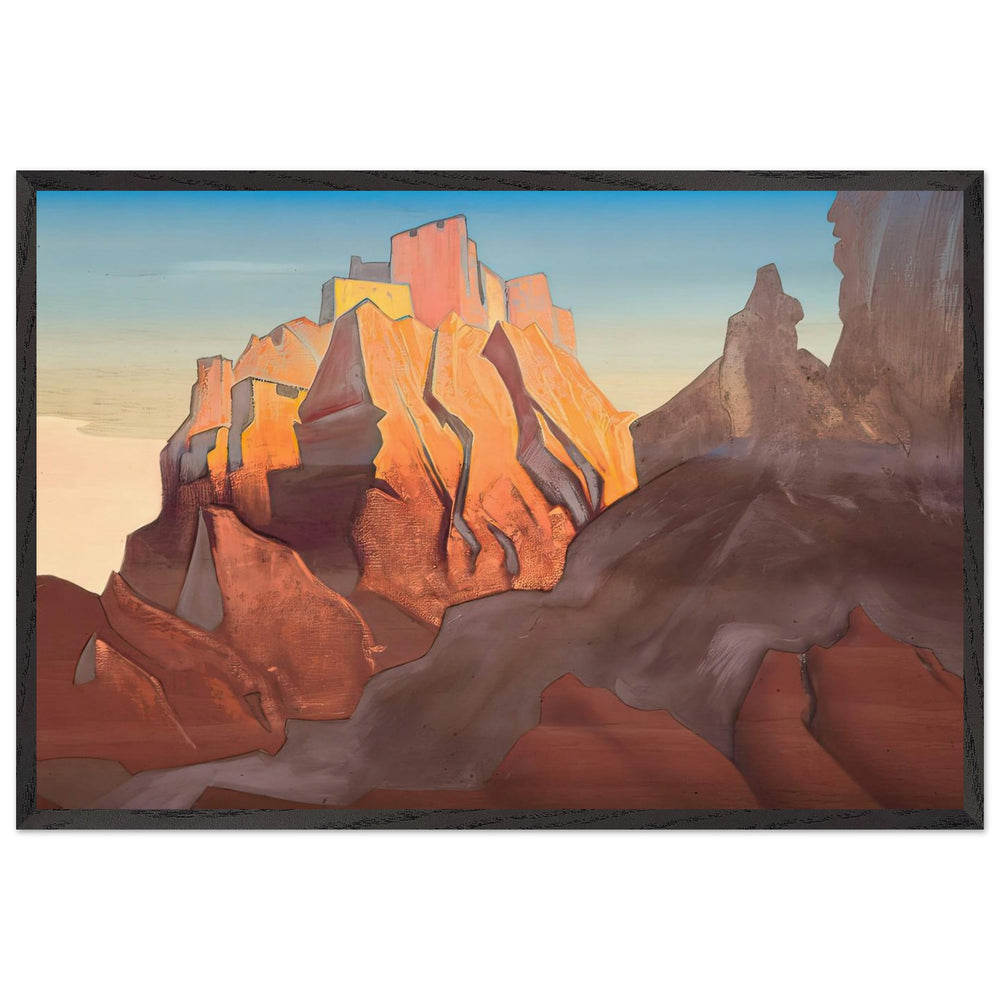 Basgo by Nicholas Roerich, framed poster