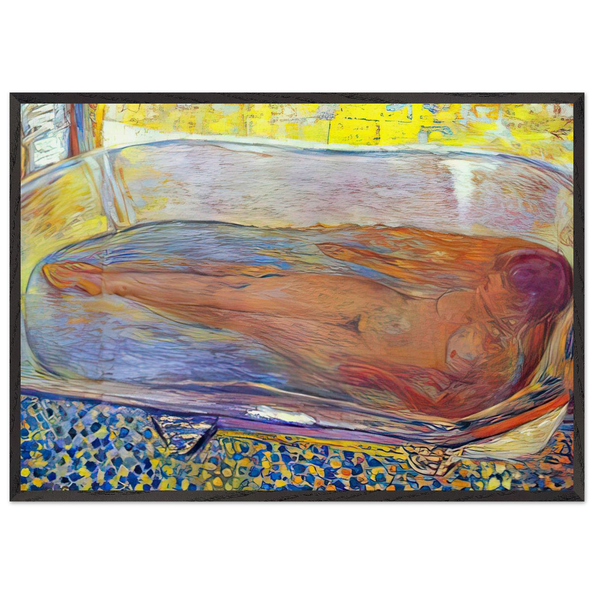 Bather by Pierre Bonnard, framed poster, view 3