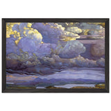 Battle in the Heavens by Nicholas Roerich, framed poster, view 2