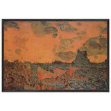 Battle by Nicholas Roerich, framed poster