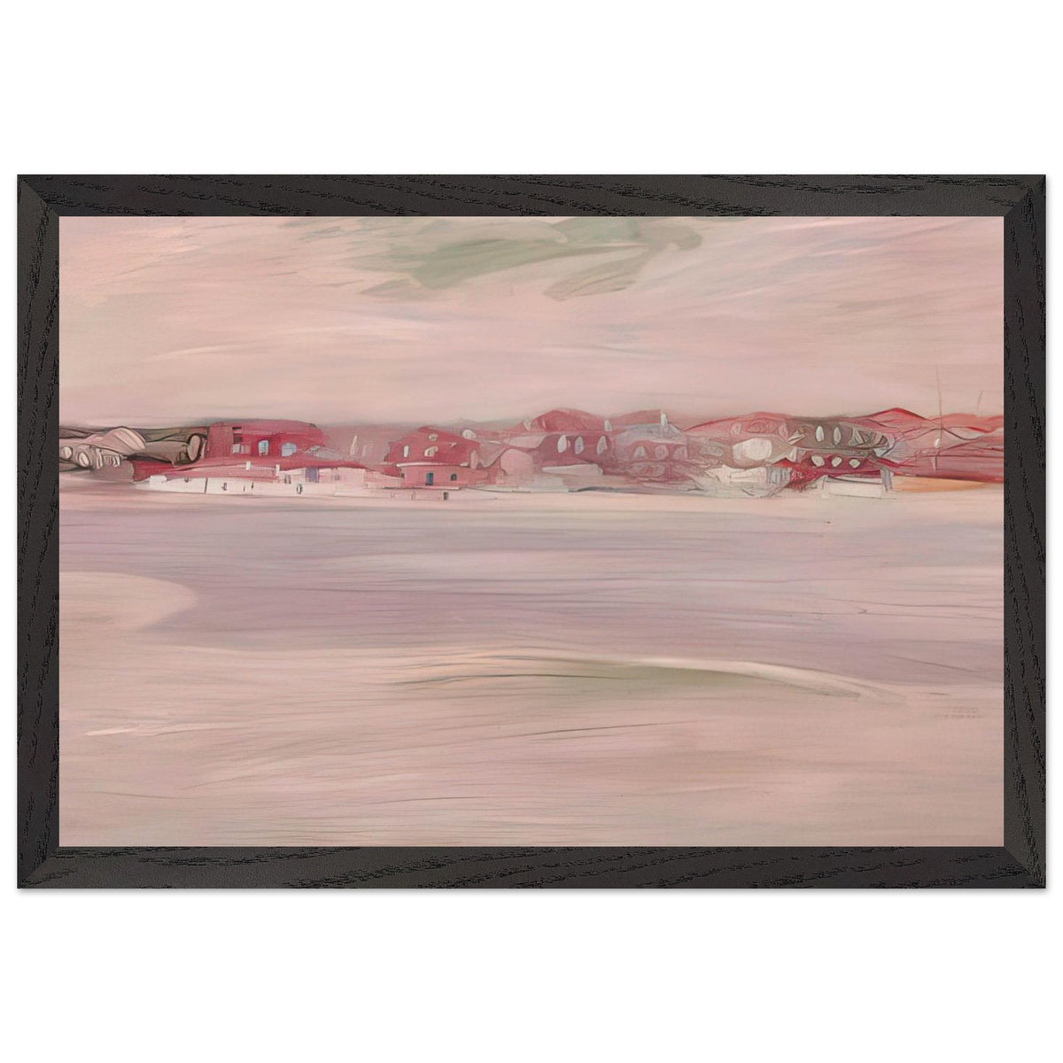 Beach View by Antonio Carneiro, framed poster, view 2