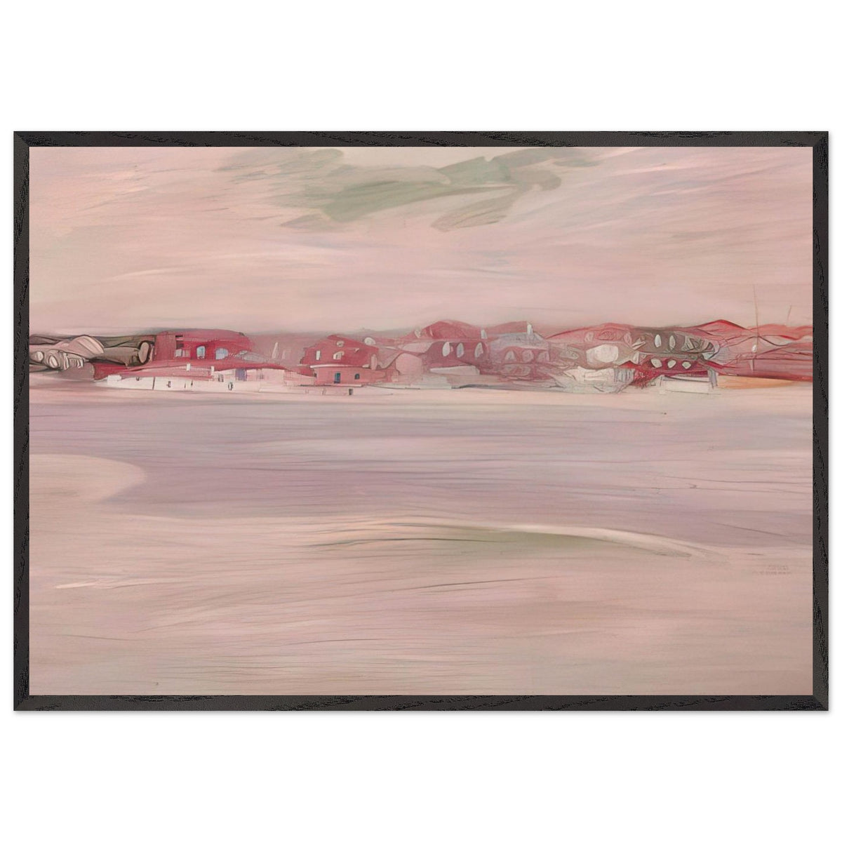 Beach View by Antonio Carneiro, framed poster, view 3