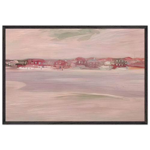 Beach View by Antonio Carneiro, framed poster