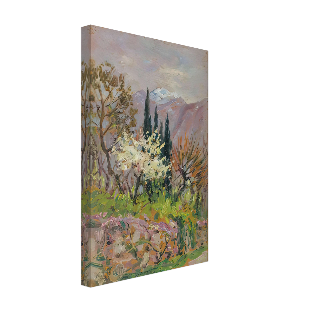 Beginning of Springtime by Kimon Loghi, canvas, view 2
