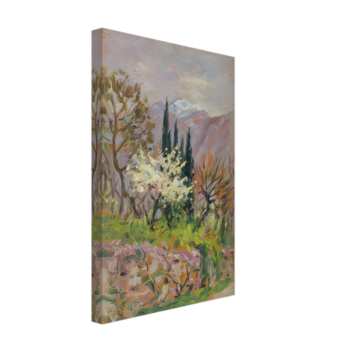 Beginning of Springtime by Kimon Loghi, canvas, view 2