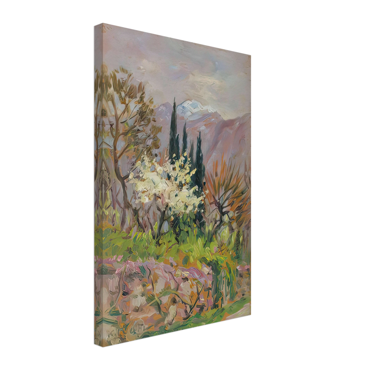 Beginning of Springtime by Kimon Loghi, canvas
