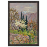 Beginning of Springtime by Kimon Loghi, framed poster, view 2