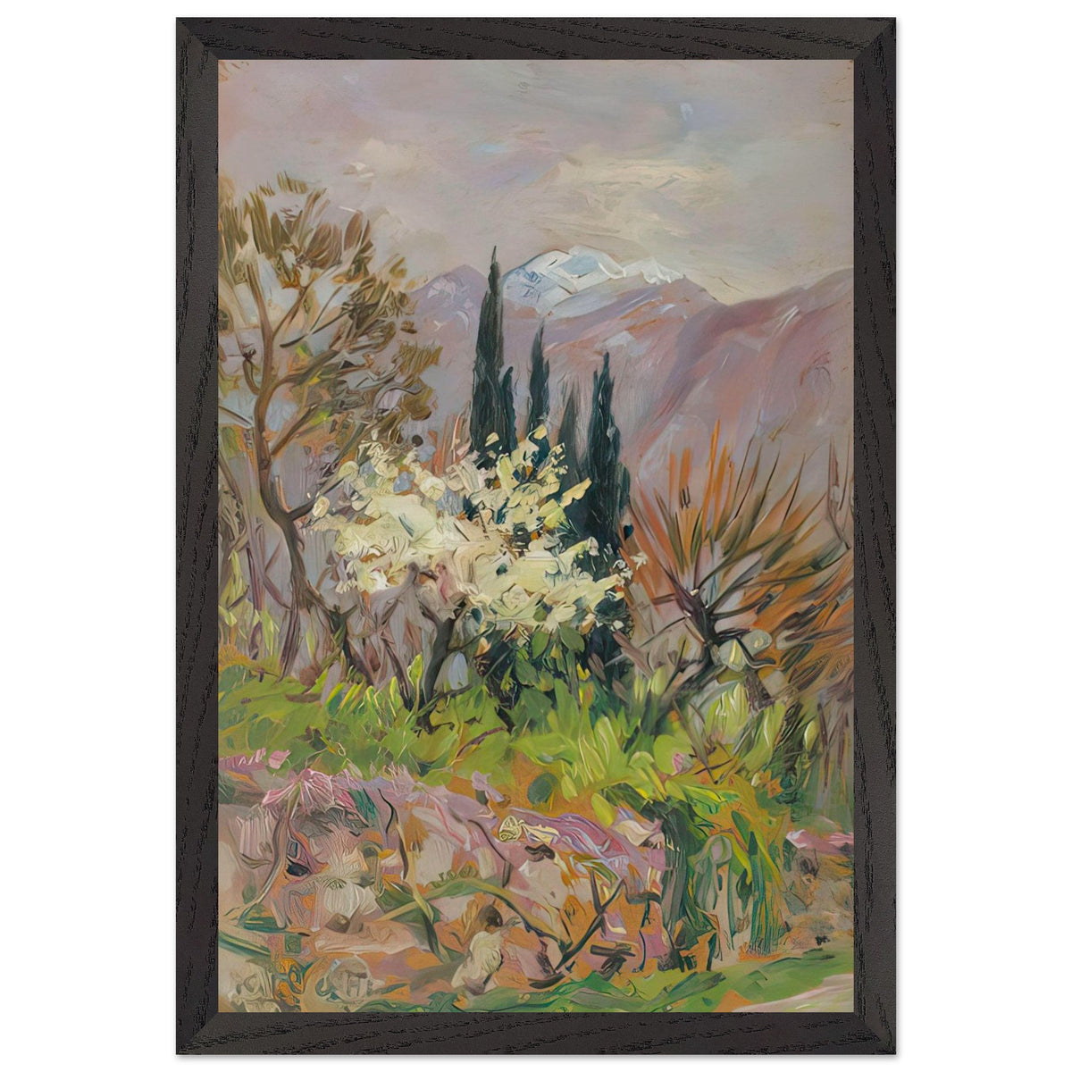 Beginning of Springtime by Kimon Loghi, framed poster, view 2