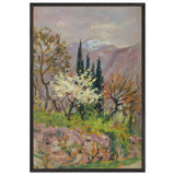 Beginning of Springtime by Kimon Loghi, framed poster
