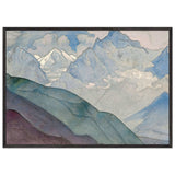 Bell Mountain by Nicholas Roerich, framed poster, view 3