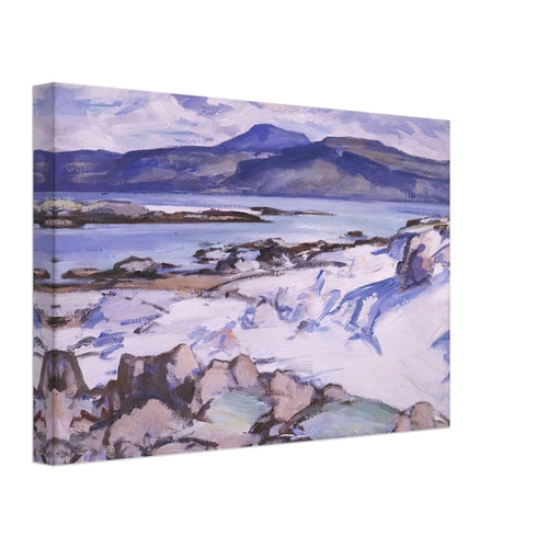 Ben More from Iona by Samuel Peploe, canvas, view 2