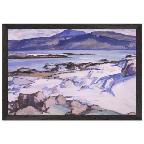 Ben More from Iona by Samuel Peploe, framed poster, view 2