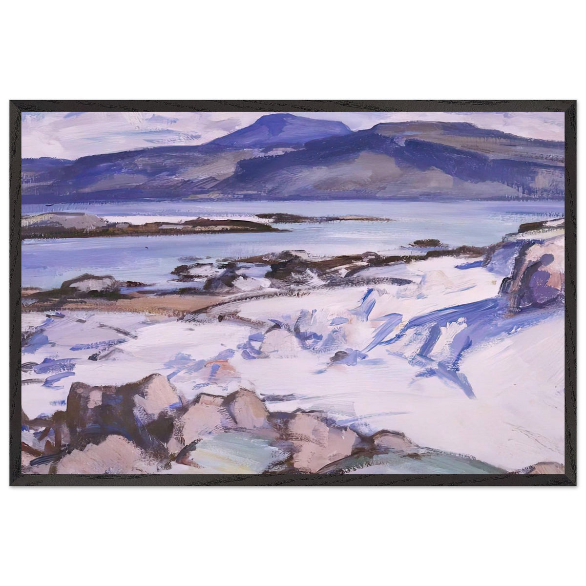 Ben More from Iona by Samuel Peploe, framed poster