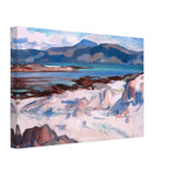 Ben More from Martyrs Bay, Iona by Samuel Peploe, canvas, view 2