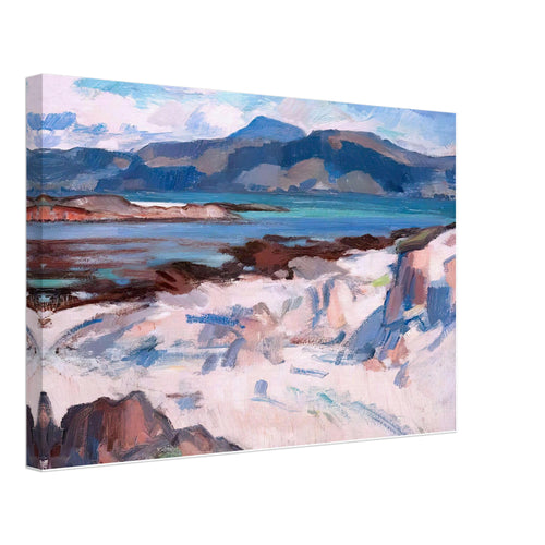 Ben More from Martyrs Bay, Iona by Samuel Peploe, canvas