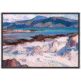 Ben More from Martyrs Bay, Iona by Samuel Peploe, framed poster, view 3