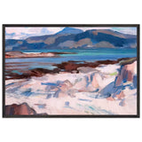 Ben More from Martyrs Bay, Iona by Samuel Peploe, framed poster