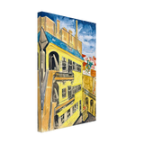 Bérház by Scheiber Hugó, canvas, view 2