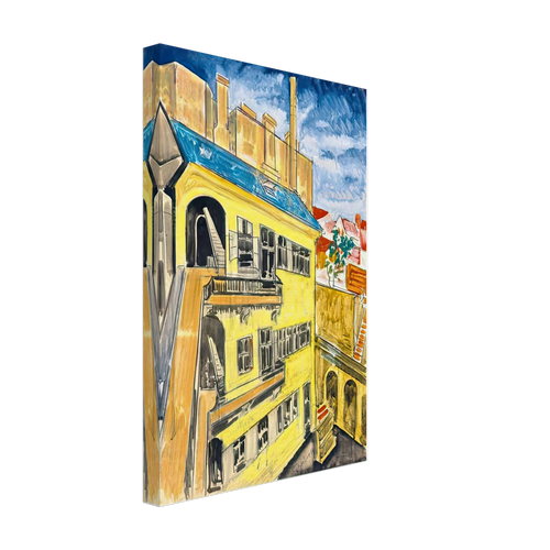 Bérház by Scheiber Hugó, canvas, view 2