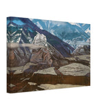 Bharagarh Fort by Nicholas Roerich, canvas, view 2