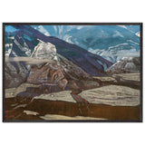Bharagarh Fort by Nicholas Roerich, framed poster, view 3