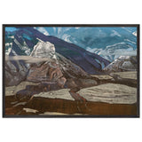 Bharagarh Fort by Nicholas Roerich, framed poster