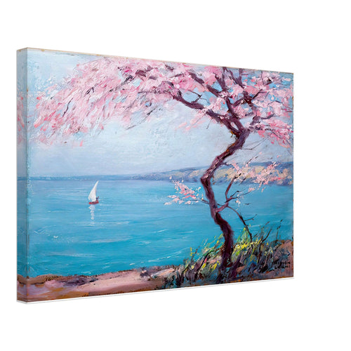 Biarritz Beach by Kimon Loghi, canvas