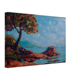 Biarritz Cliffs by Kimon Loghi, canvas, view 2