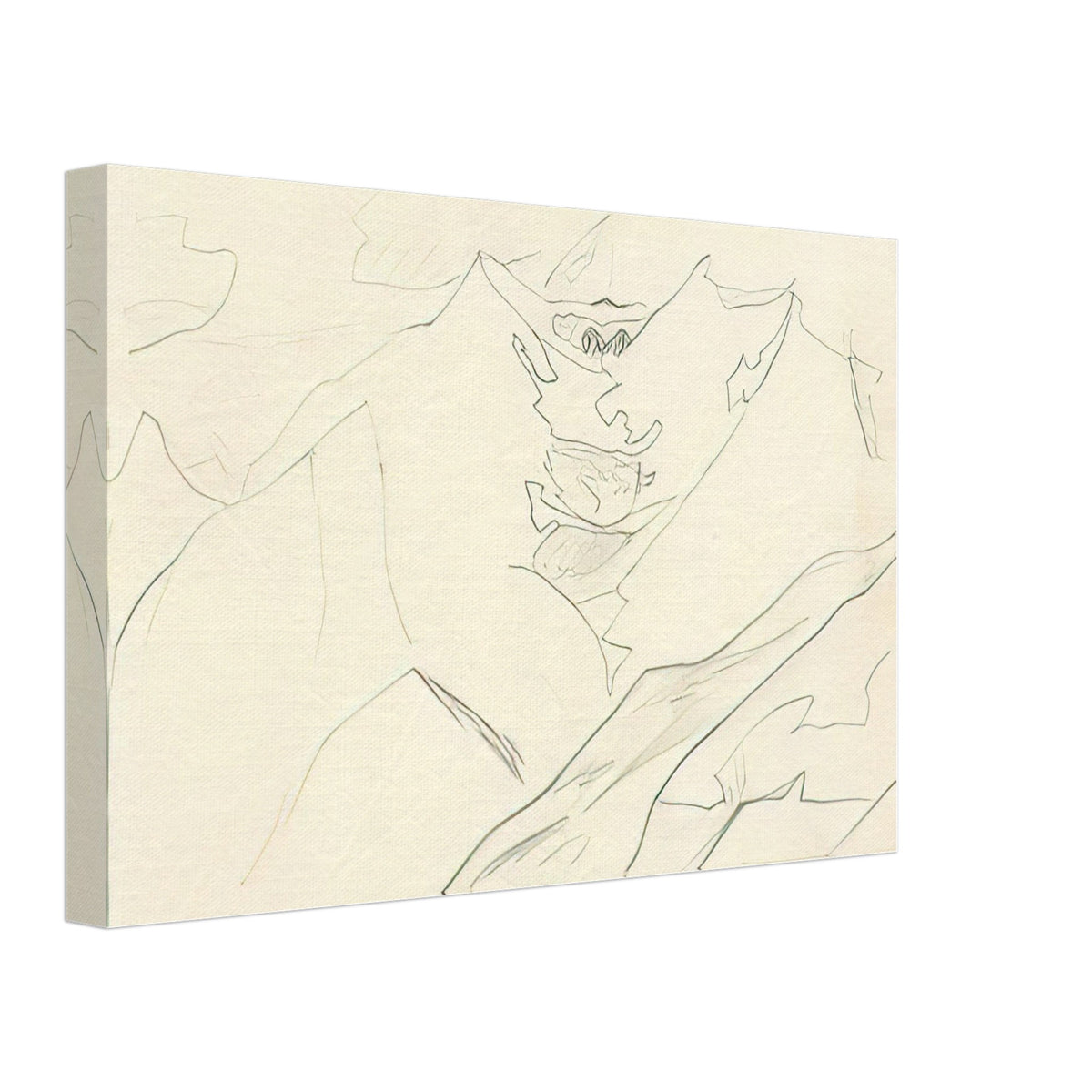 Birbe Mountain from Keylong by Nicholas Roerich, canvas, view 2