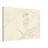 Birbe Mountain from Keylong by Nicholas Roerich, canvas