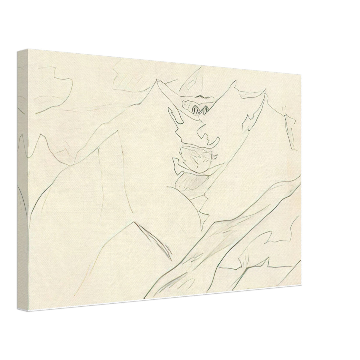 Birbe Mountain from Keylong by Nicholas Roerich, canvas