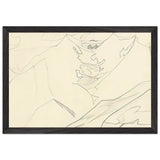 Birbe Mountain from Keylong by Nicholas Roerich, framed poster, view 2