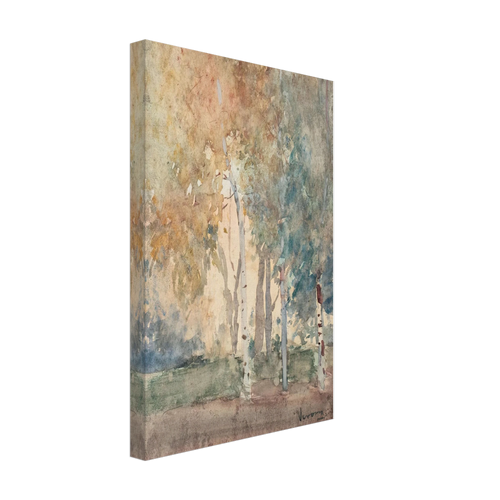 Birch Forest by Arthur Verona, canvas, view 2