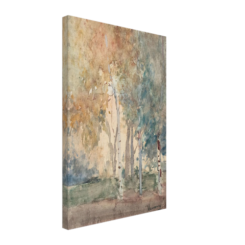 Birch Forest by Arthur Verona, canvas