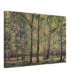 Birch Grove by Konstantin Bogaevsky, canvas